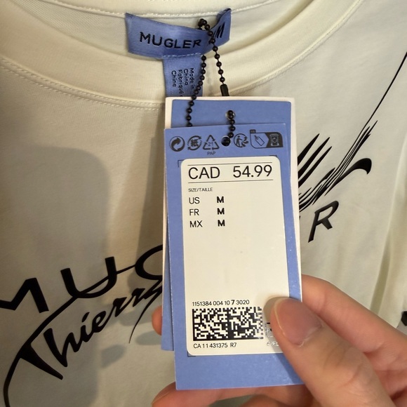 HM x MUGLER T-shirt - Picture 3 of 3